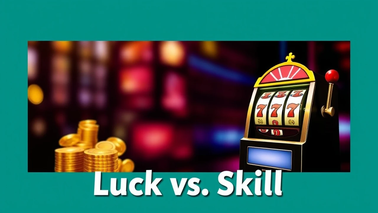 Luck vs. Skill: Delving into the Debate on Success at Gaming Slots